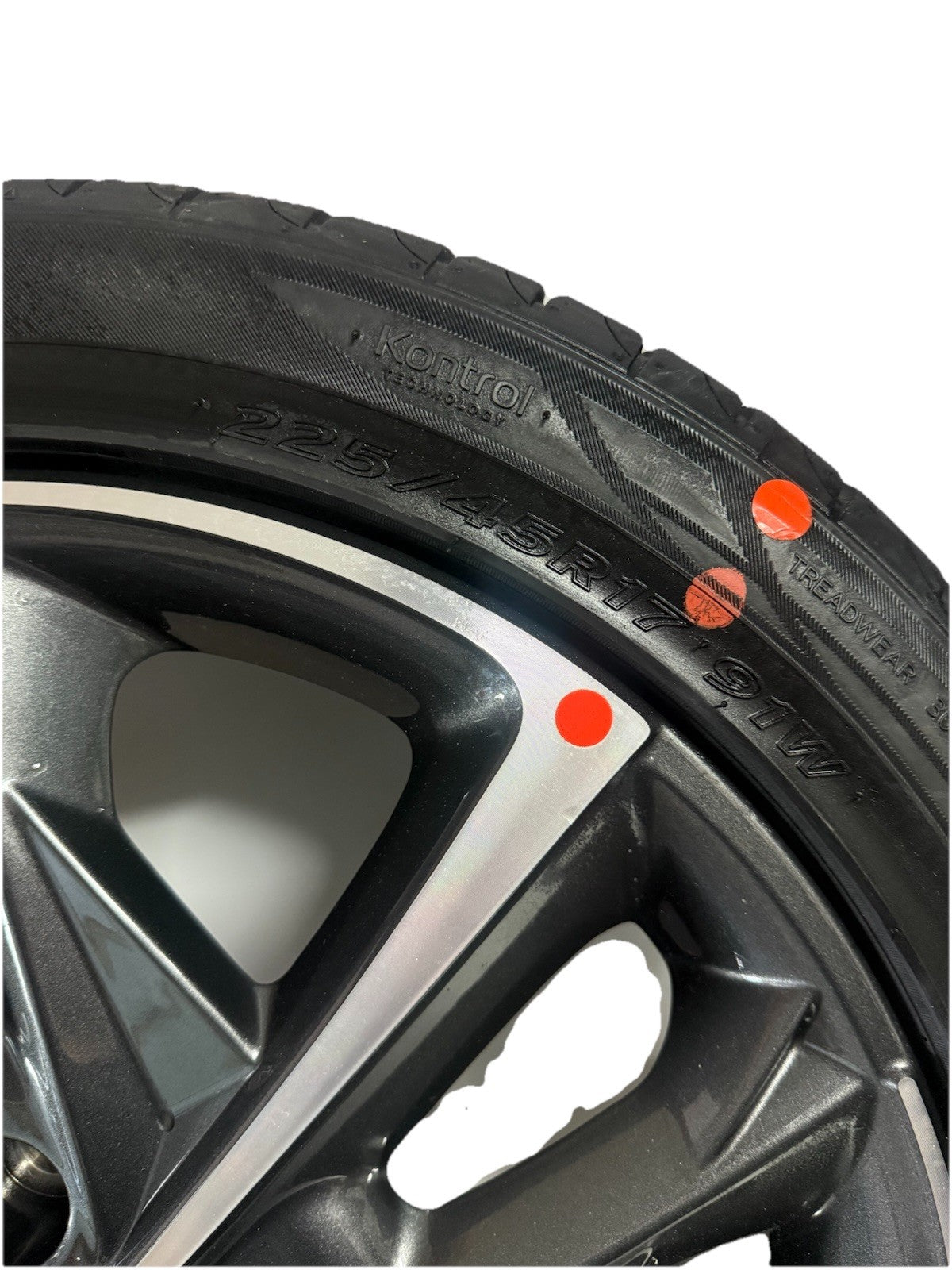 Hyundai I30 PD ALLOY  Spare Wheel 2017-2024 Hankook Tyre 17 INCH NEW3