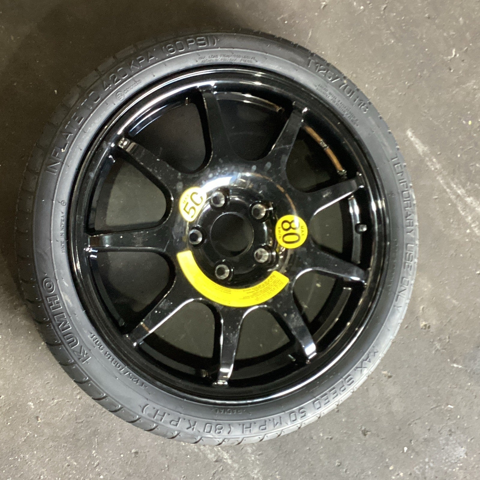 Hyundai I30 N Performance Spare Wheel0