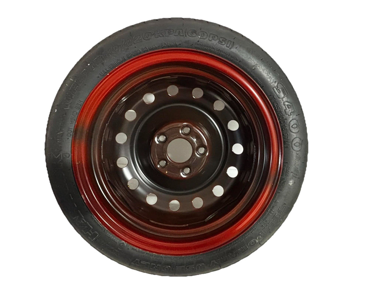 HYUNDAI I30 WHEEL STANDARD/STEEL SPACE SAVER SPARE, PD, HATCH (S. KOREA VIN KMHH1