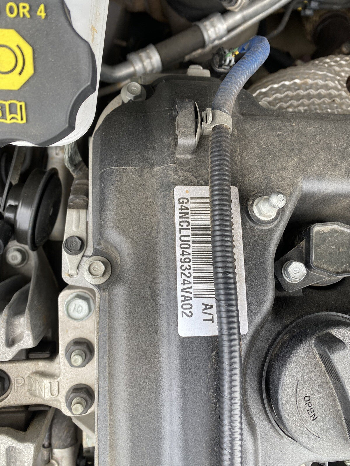 HYUNDAI I30 ENGINE 55.000kms PETROL, 2.0, G4NC,  (S. KOREA KMHH) PD, 03/17-10/231