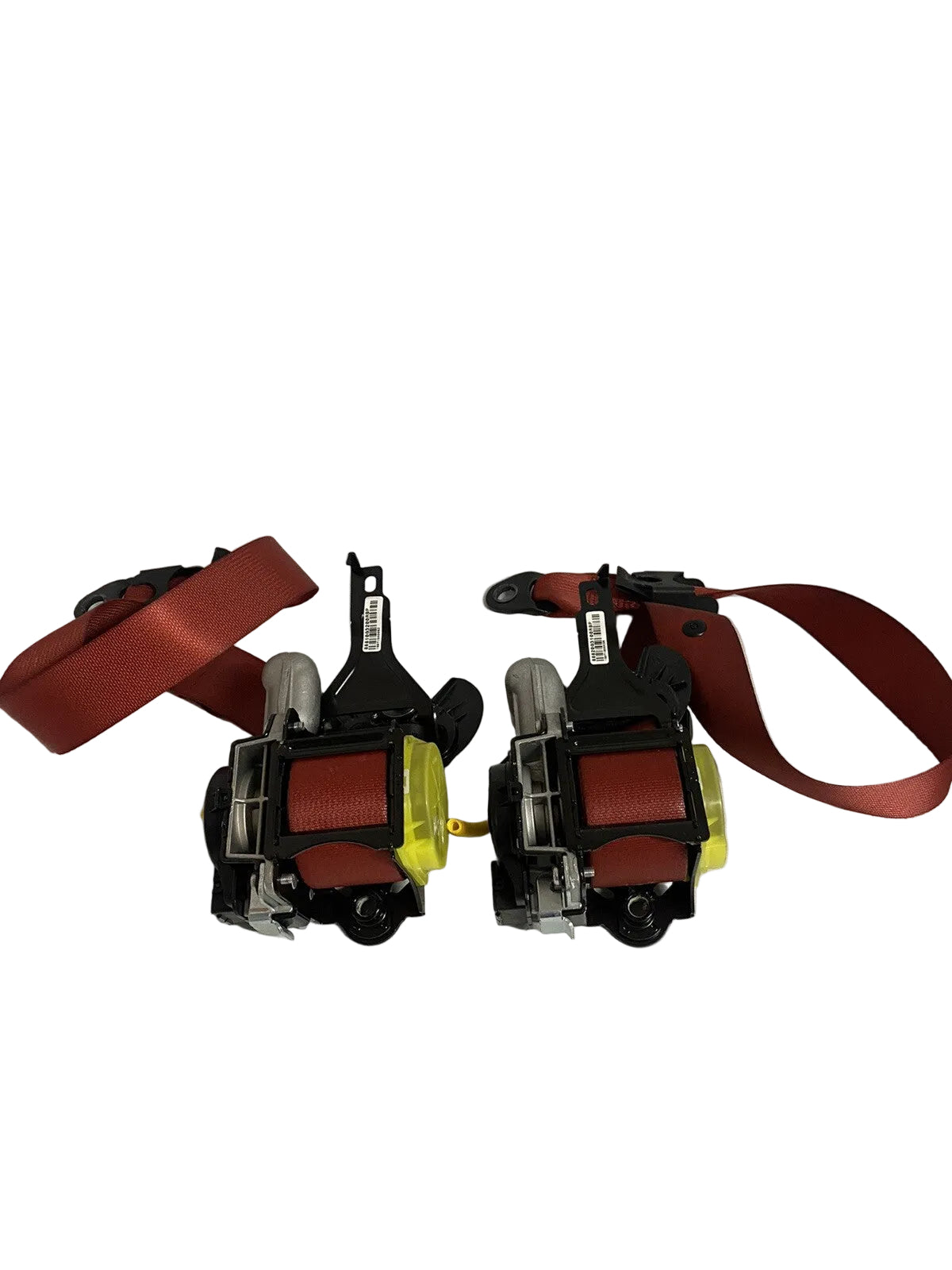 HYUNDAI I30 SEAT BELT LH RH FRONT, SEAT BELT ONLY, RED, PD, HATCH  PAIR0