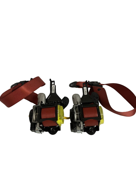 HYUNDAI I30 SEAT BELT LH RH FRONT, SEAT BELT ONLY, RED, PD, HATCH  PAIR0