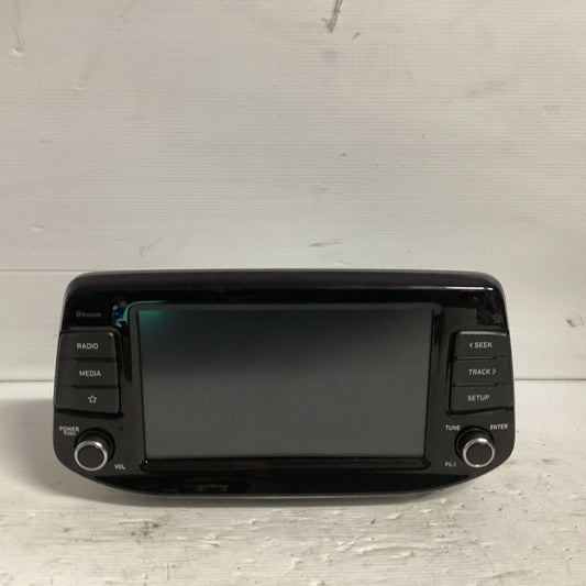 HYUNDAI I30 HEAD UNIT W/ DISPLAY UNIT 8IN TOUCHSCREEN PD 08/2020-12/2023 7679440
